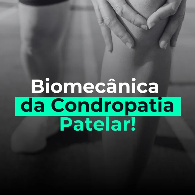 Capa do curso Biomecânica da Condropatia Patelar